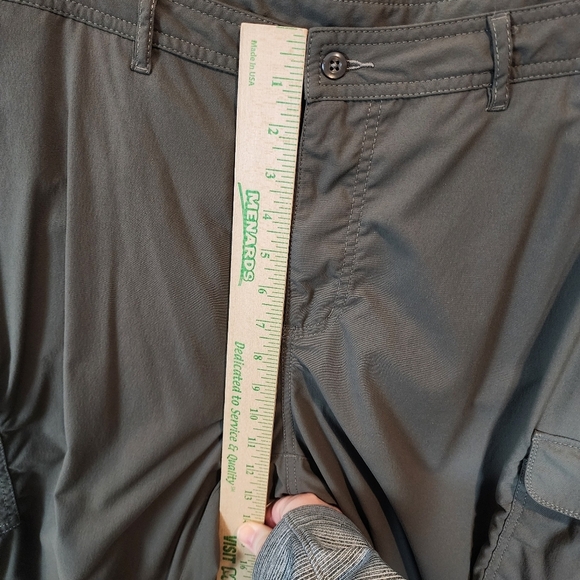 Clothing Arts P*Cubed Pick Pocket Proof Travel Pants Cargo Zip Pockets 16 PETITE - Picture 7 of 8